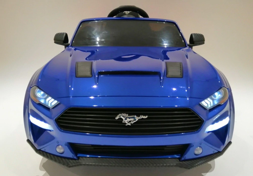 Driftovací elektrické autíčko licenční Ford Mustang 5.0 GT - lakované modré