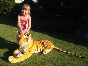 Plyšový tygr střední