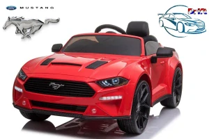 Driftovací elektrické autíčko licenční  Ford Mustang 5.0 GT - lak.červená