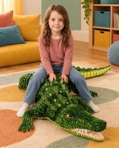 Plyšový krokodýl 130cm