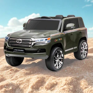 Dětské elektrické autíčko TOYOTA LAND CRUISER Army zelená - II.jakost