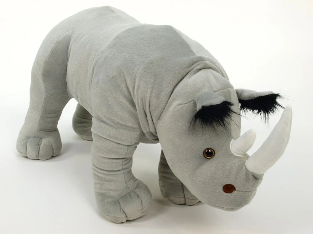 Plyšový nosorožec stojící