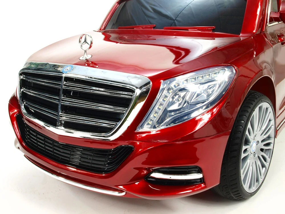 Dětské elektrické autíčko Mercedes S Class 600 , červená - II jakost