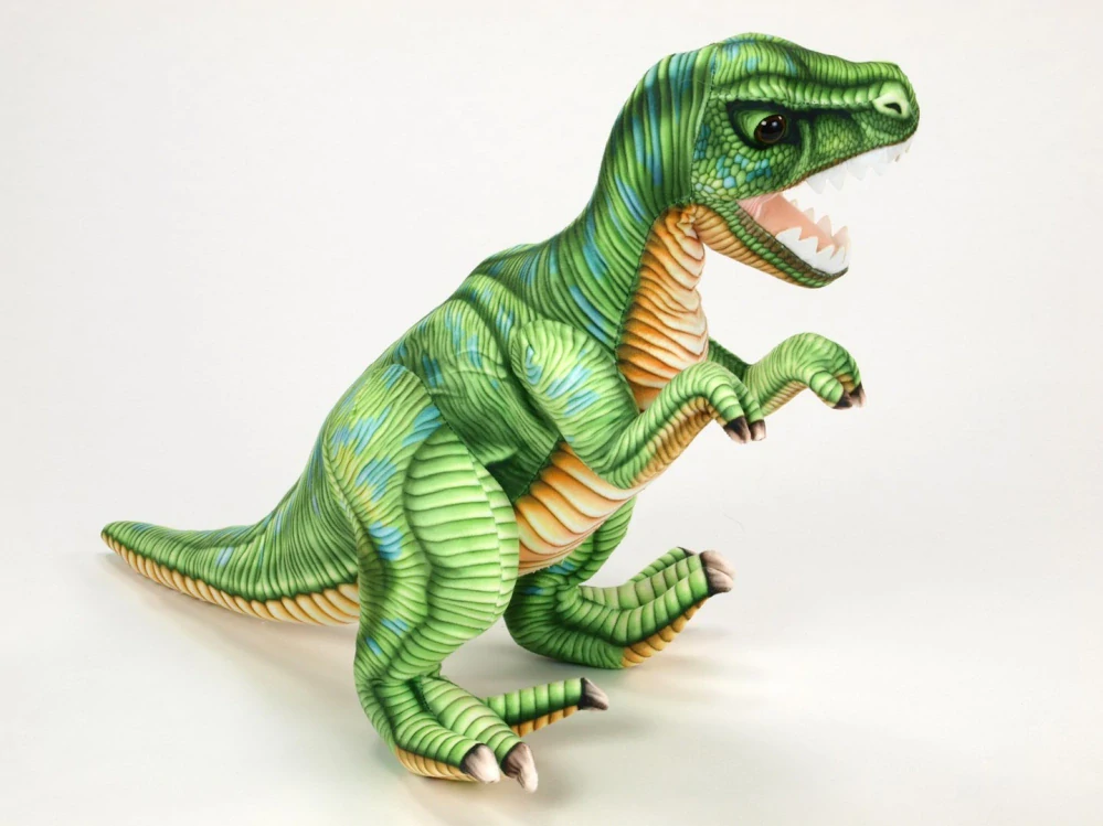 Plyšový dinosaurus T-Rex zelený