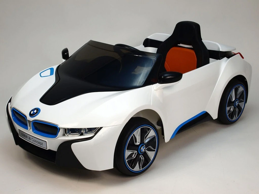 Dětské el. auto BMW I8 Concept LUX s 2,4G DO bílá - II.jakost