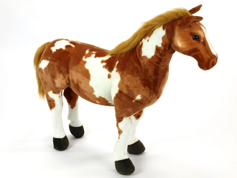 Plyšový kůň American Paint Horse 78cm