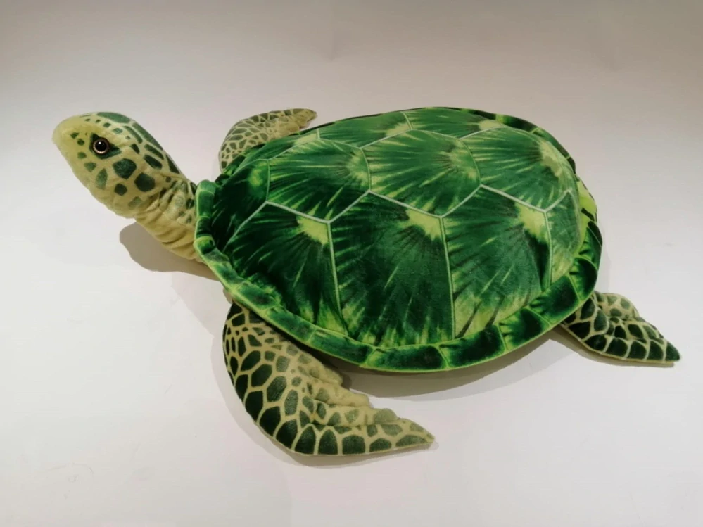 Plyšová želva zelená 90cm