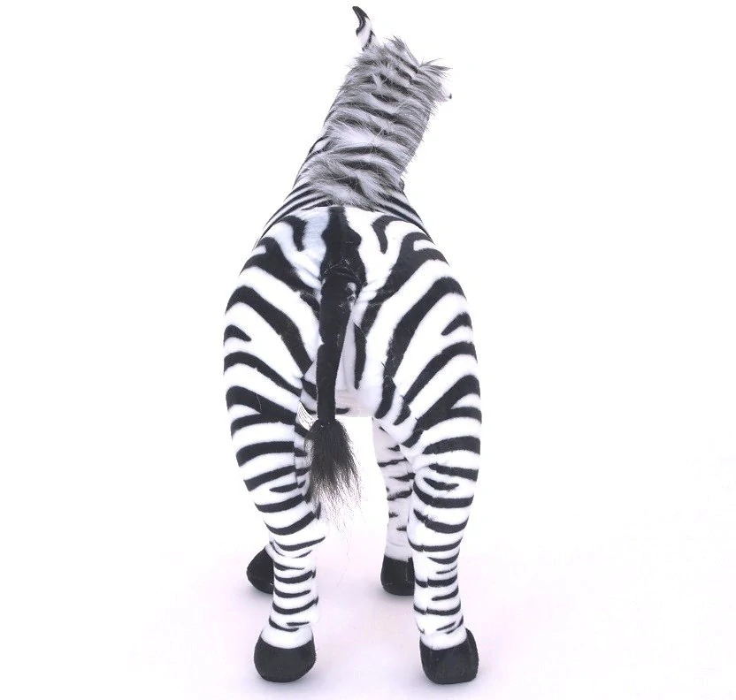 Plyšová stojící zebra