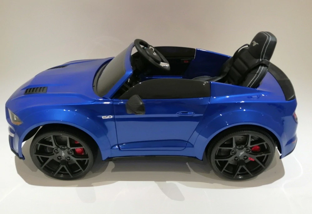 Driftovací elektrické autíčko licenční Ford Mustang 5.0 GT - lakované modré
