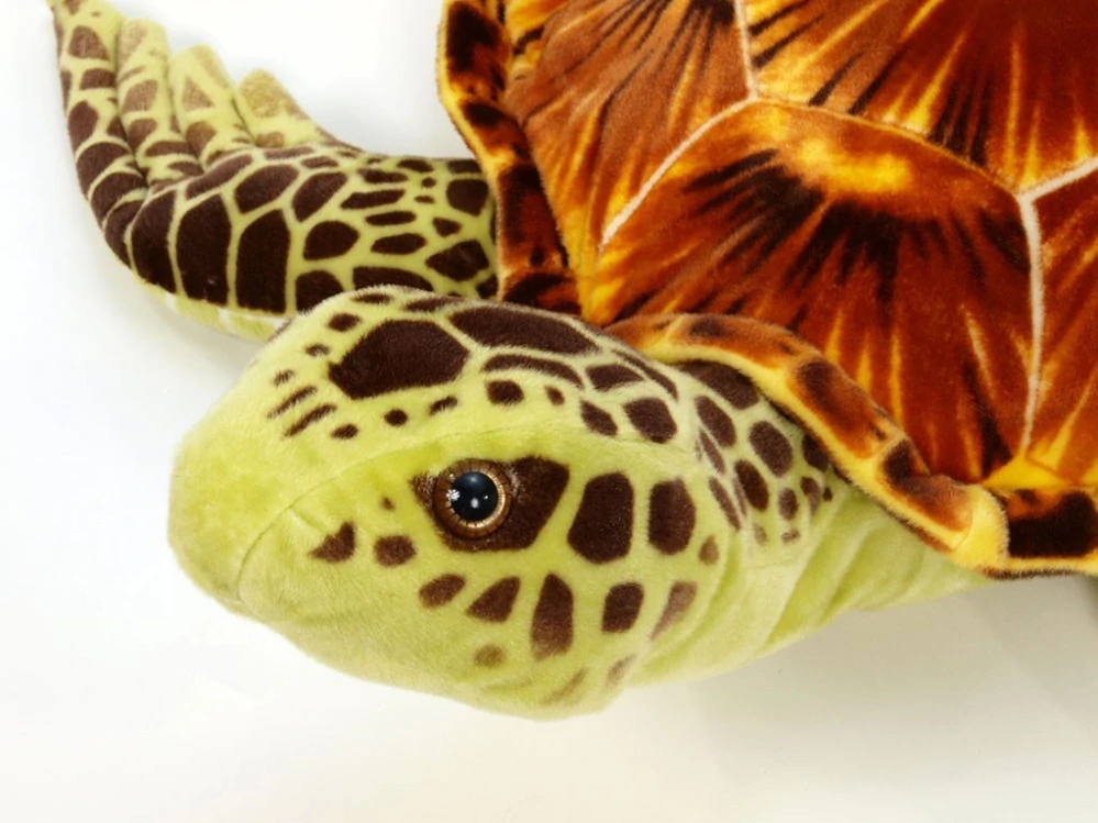 Plyšová želva hnědá 34cm