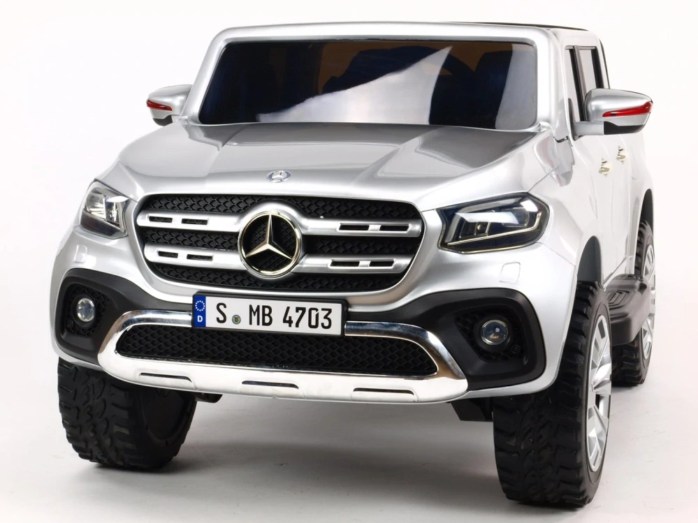 Elektrické autíčko Mercedes Benz X-Class 4x4 lak.stříbrný