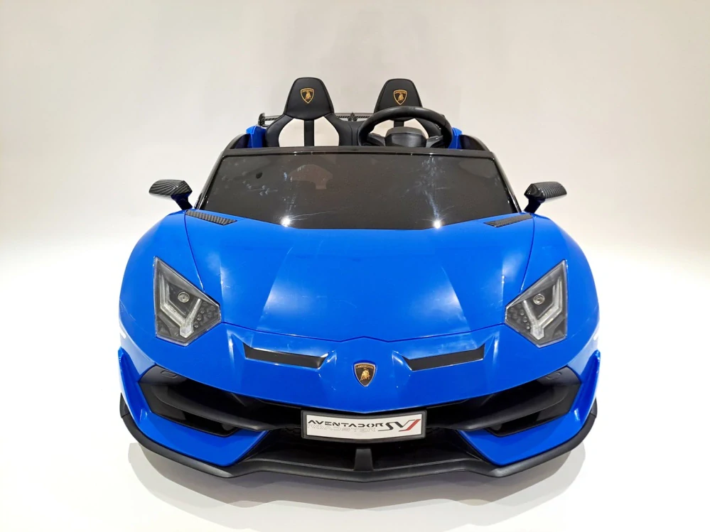 Dětské elektrické autíčko Lamborghini Aventador SVJ Roadster modré