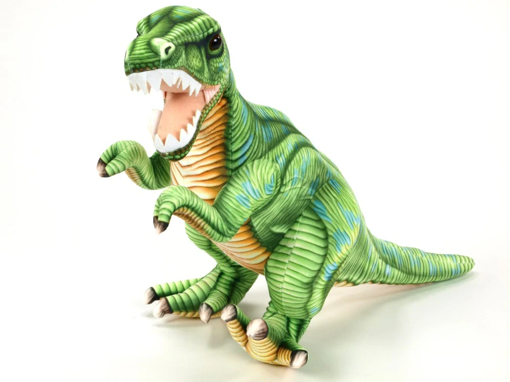 Plyšový dinosaurus T-Rex zelený