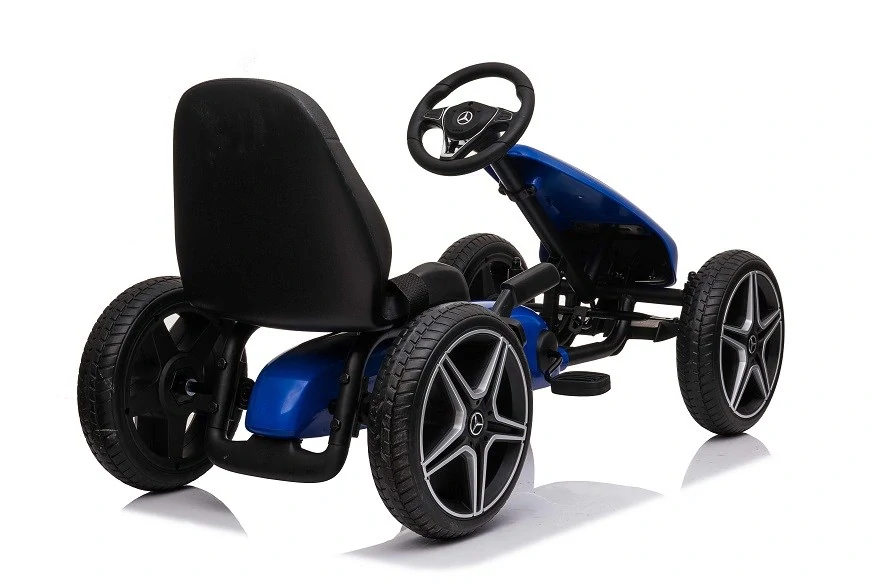 Dětská šlapací kára Mercedes-Benz  Pedal Go-Kart - modrá