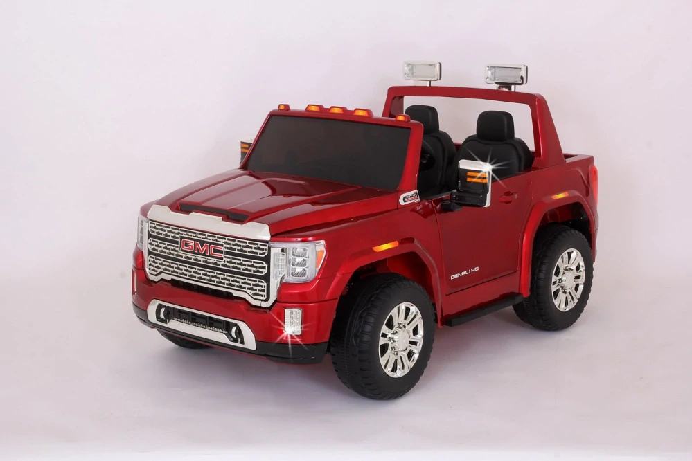 Dětské autíčko  GMC  Sierra Denali v lakované  vínové metalíze - II.jakost