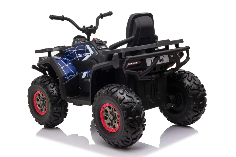 Čtyřkolka Xmen s 2.4G  s polymerovým potahem karosérie - spider modrý - II.JAKOST