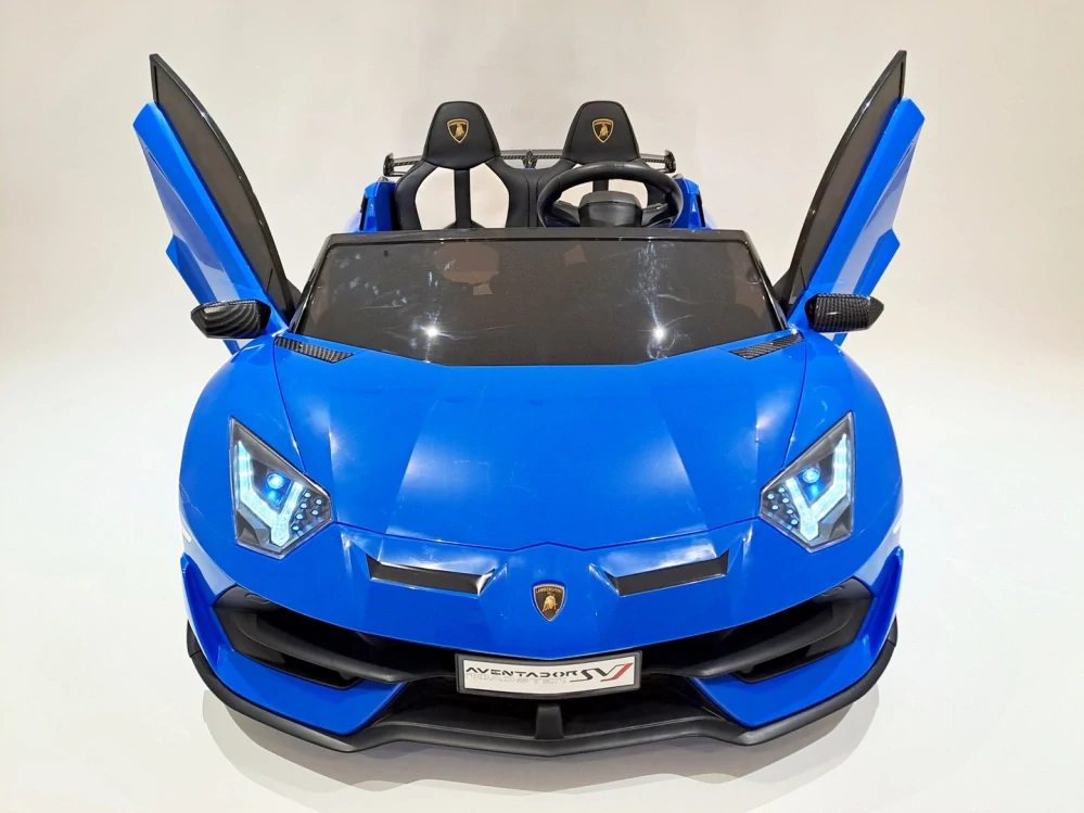 Dětské elektrické autíčko Lamborghini Aventador SVJ Roadster modré