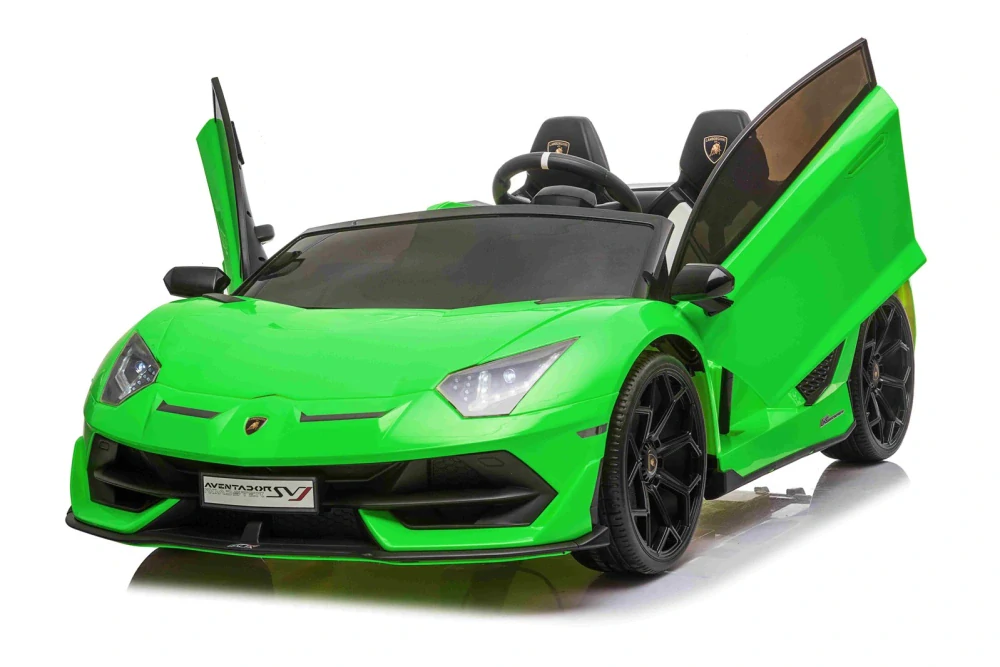 Dětské elektrické autíčko Lamborghini Aventador SVJ Roadster zelené