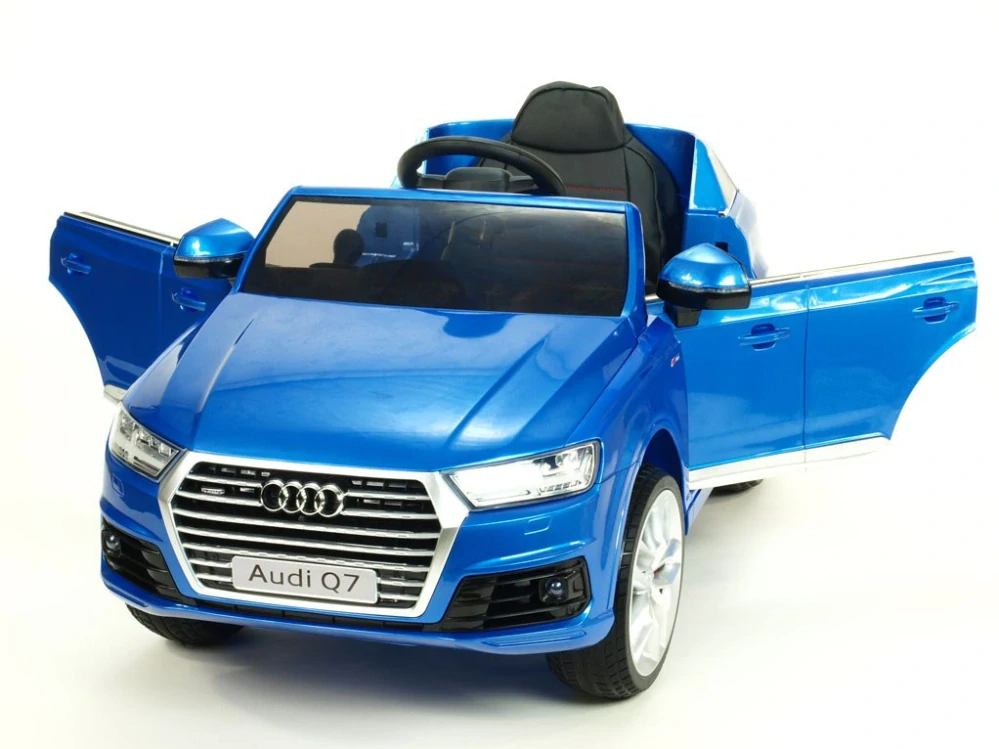 Dětské elektrické auto Audi Q7 s 2,4G DO - modré - II.JAKOST