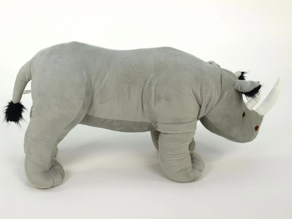 Plyšový nosorožec stojící