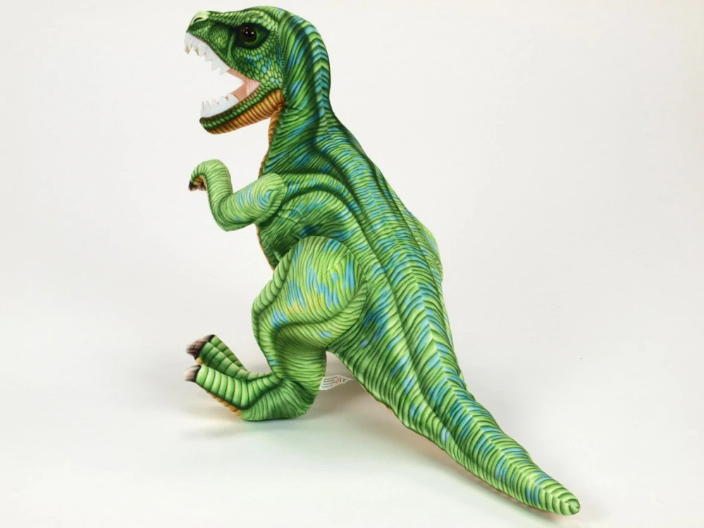 Plyšový dinosaurus T-Rex zelený