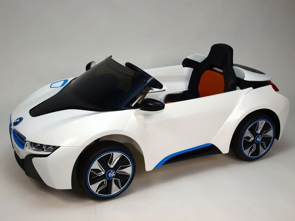 Dětské el. auto BMW I8 Concept LUX s 2,4G DO bílá - II.jakost