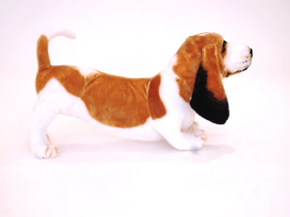 Plyšový pes Basset Hound 64cm