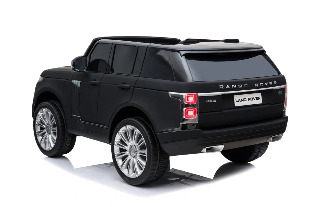 Dětské autíčko Range Rover HSE, pro 2 děti , matná černá lakovaná