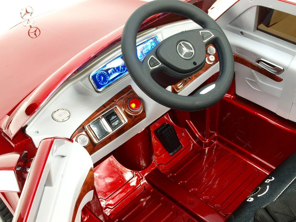 Dětské elektrické autíčko Mercedes S Class 600 , červená - II jakost