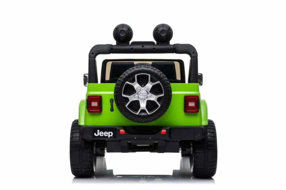 Dětský elektrický licenční Jeep Rubicon 4x4 zelený