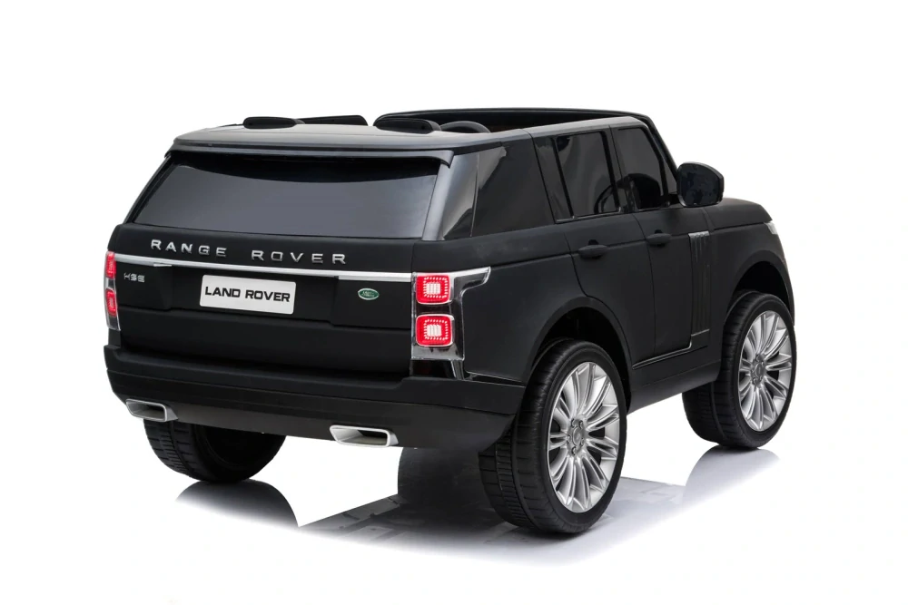 Dětské autíčko Range Rover HSE, pro 2 děti , matná černá lakovaná