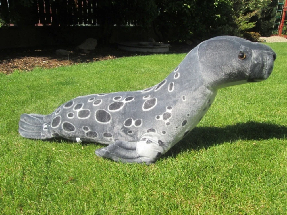 Plyšový tuleň šedý