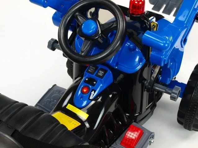 Dětský elektrický traktůrek Kingdom se lžící - II.jakost