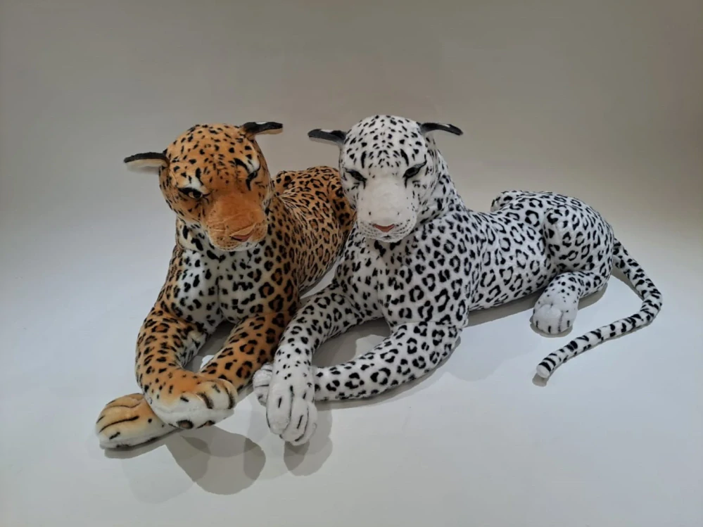 Plyšový sněžný leopard 160cm