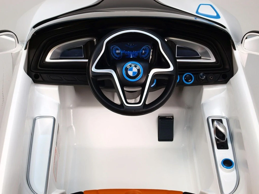 Dětské el. auto BMW I8 Concept LUX s 2,4G DO bílá - II.jakost