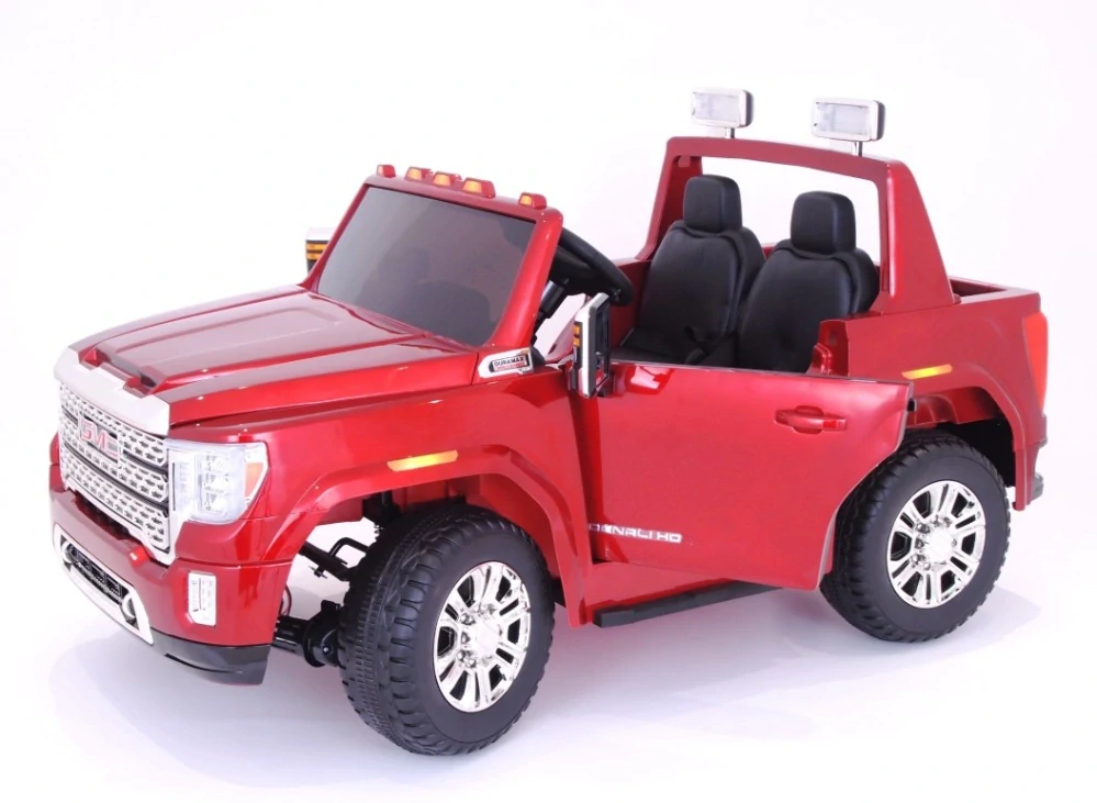 Dětské autíčko  GMC  Sierra Denali v lakované  vínové metalíze - II.jakost