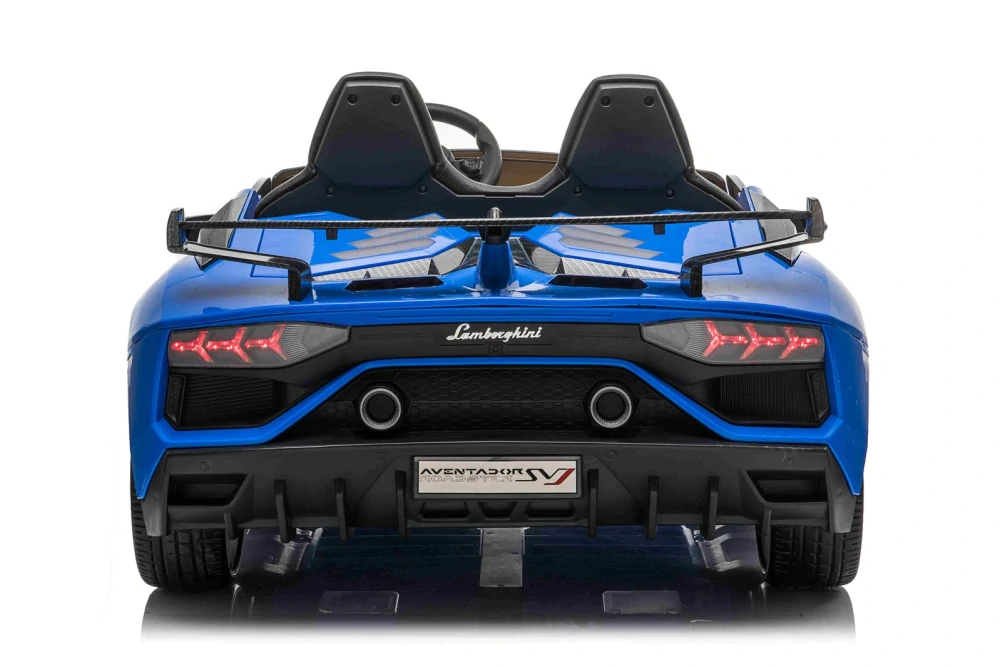 Dětské elektrické autíčko Lamborghini Aventador SVJ Roadster modré