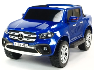 Elektrické autíčko Mercedes Benz X-Class 4x4 lak.modrý 