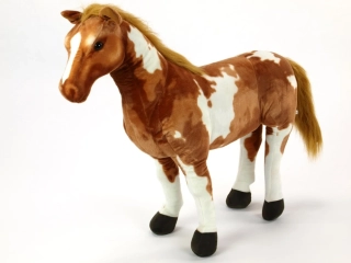 Plyšový kůň American Paint Horse 78cm