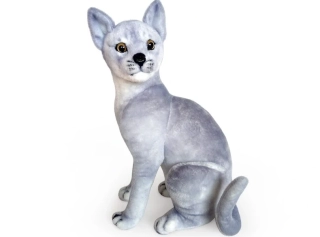 Plyšová kočka Singapurská 46cm