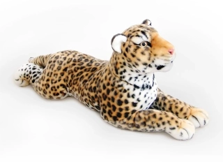 Plyšový leopard ležící
