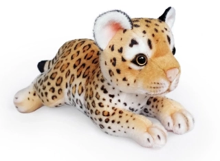 Plyšový  leopard plazící