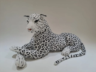 Plyšový sněžný leopard 160cm