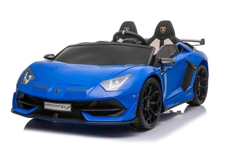 Dětské elektrické autíčko Lamborghini Aventador SVJ Roadster modré